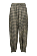 Roxane Balloon Geruite Geklede Broek | Neo Noir