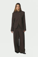 Lucille Structure Geklede Pantalon Broek | Neo Noir