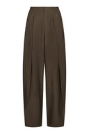 Lucille Structure Geklede Pantalon Broek | Neo Noir