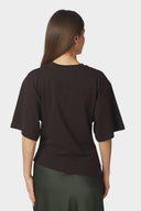 Alira Boxy T-Shirt | Neo Noir