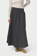 Yara Gestreepte Maxi Rok | Neo Noir