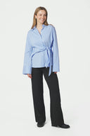 Helisa Gestreepte Hemd Blouse | Neo Noir