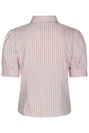 Frannie Structure Gestreepte Hemd Blouse | Neo Noir