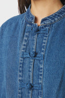 Caline Denim Jeans Jas | Neo Noir
