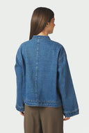 Caline Denim Jeans Jas | Neo Noir