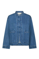 Caline Denim Jeans Jas | Neo Noir