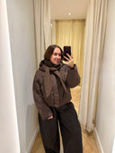 Eugenie Puffer Scarf Hood Coat Jacket | Sweet Like You