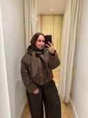 Eugenie Puffer Sjaal Capuchon Mantel Jas | Sweet Like You