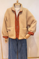 isadora-teddy-col-korte-mantel-jas-rust-roestbruin-sweet-like-you-productfoto-vooraanzicht-1