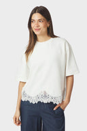 Iria Kanten T-Shirt | Neo Noir