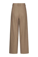 Essiall Gestreepte Pinstripe Krijtstreep Geklede Pantalon Broek | Neo Noir