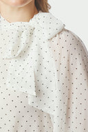 Dorellie Polka Dot Blouse | Neo Noir