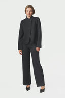 Nathalie Slim Pinstripe Gestreepte Pantalon Geklede Broek | Neo Noir