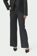 Nathalie Slim Pinstripe Gestreepte Pantalon Geklede Broek | Neo Noir