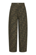 Haven Camouflage Army Print Denim Jeans Pants | Neo Noir