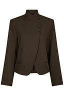 Tiria Structure Blazer | Neo Noir