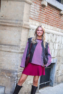mercy-east-gebreide-mini-rok-rhododendron-bordeaux-msch-copenhagen-lookfoto-vooraanzicht-4
