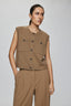Marica Carina Sleeveless Cardigan
