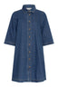 Jolene Elena Denim Jeans Hemd Jurk