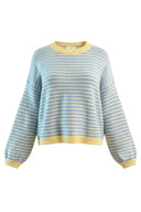 Annie Gestreepte Gebreide Trui
