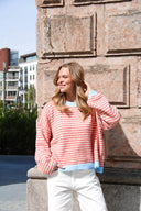 Annie Striped Knitted Sweater