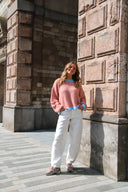 annie-gestreepte-gebreide-trui-red-orla-modelfoto-vooraanzicht-2