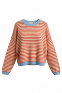 Annie Gestreepte Gebreide Trui
