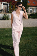 Franciska Bandpleat Pant Trousers | MSCH Copenhagen