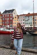 Cecile Reversible Faux Leather Teddy Gilet Vest