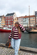 Cecile Reversible Faux Leather Teddy Gilet Vest