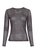 janie-illenora-geruite-mesh-top-hot-fudge-flower-donkerbruin-lange-mouwen-productfoto-vooraanzicht-1
