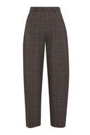 Johnna Barrel Balloon Geruite Geklede Pantalon Broek | MSCH Copenhagen