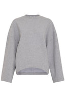 Marletta Icon Logo Boxy Oversized Sweater | MSCH Copenhagen