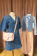 Miriami Mini Denim Jeans Dress