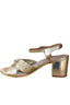 Gisèle Plisse Knot Sandals