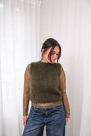 Lana Kid Mohair Debardeur