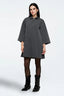 ellianna-jurk-dark-grey-melange-moves-modelfoto-vooraanzicht-1