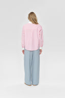 Rhonie Gestreepte Hemd Blouse