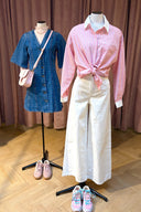 Rhonie Gestreepte Hemd Blouse