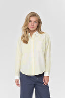 Rhonie Gestreepte Hemd Blouse