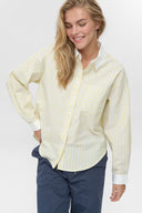 Rhonie Gestreepte Hemd Blouse