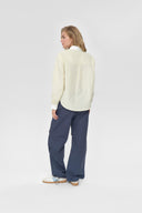 Rhonie Gestreepte Hemd Blouse