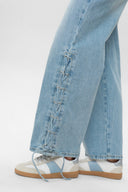 Zenia Braided Denim Jeans Trousers | Moves