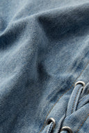 Zenia Braided Denim Jeans Trousers | Moves