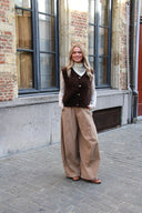 evie-barrel-balloon-geklede-pantalon-broek-taupe-sweet-like-you-lookfoto-vooraanzicht-1