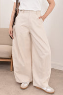 Evie Barrel Balloon Geklede Pantalon Broek | Sweet Like You