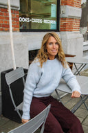 Maris Knitted Wave Sweater