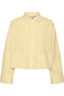 Yaslee Cropped Shirt Blouse | YAS