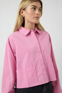 Yaslee Cropped Hemd Blouse