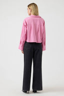 Yaslee Cropped Hemd Blouse